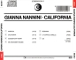 Preview: Gianna Nannini - California CD 1979 1989