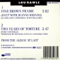 Preview: Lou Rawls - Fine Brown Frame (Duet with Dianne Reeves) 3 INCH CD Single 1989