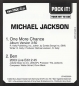 Preview: Michael Jackson - One More Chance 3 INCH CD Single 2003