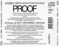 Preview: Not Drowning, Waving - Proof: Original Motion Picture Soundtrack CD 1991