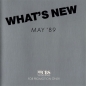 Preview: Various Artists - What's New: May '89 PROMO CD 1989