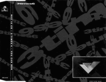 3 Times 6 - You Can Run CD Single 1990