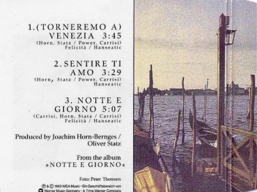 Preview: Al Bano & Romina Power - (Torneremo A) Venezia CD Single 1993