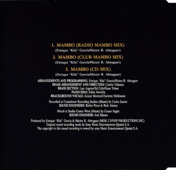 Preview: Azucar Moreno - Mambo CD Single 1991