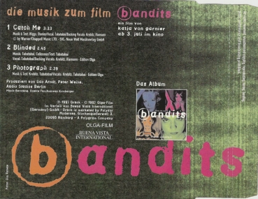 Bandits - Catch Me CD Single 1997