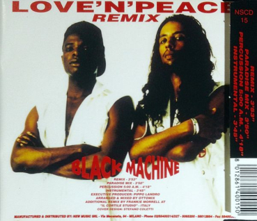 Black Machine - Love'n'Peace (Remix) CD Single 1993