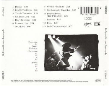 BoDeans - Outside Looking In CD 1987