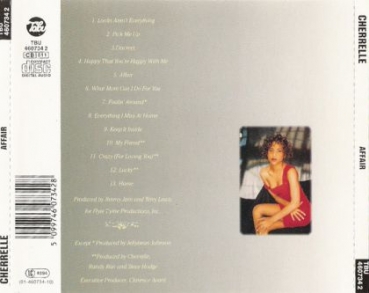 Cherrelle - Affair CD 1988