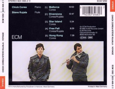 Chick Corea, Steve Kujala - Voyage CD 1985 1988