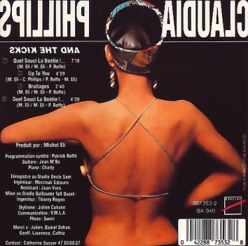 Claudia Phillips & The Kicks - Quel Souci La Boétie!... PICTURE CD Single 1988