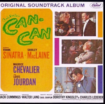 OST - Cole Porter's Can-Can: Original Soundtrack Album CLUB CD 1960 1989
