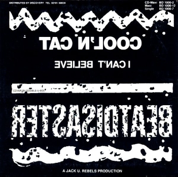 Cool 'n Cat - I Can't Believe CD Single 1990