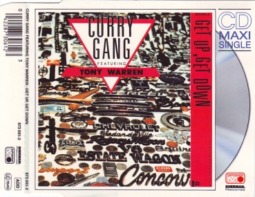 Curry Gang featuring Tony Warren - Get Up, Get Down CD Single 1989