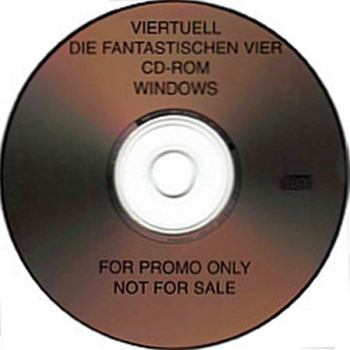 Die Fantastischen Vier - Viertuell: Promoversion (Beta) PROMO CD ROM 1995