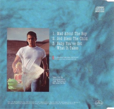 Dinah Washington - Mad About The Boy CD Single 1992
