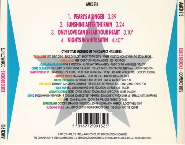 Elkie Brooks - Compact Hits LIMITED EDITION CD Single 1988
