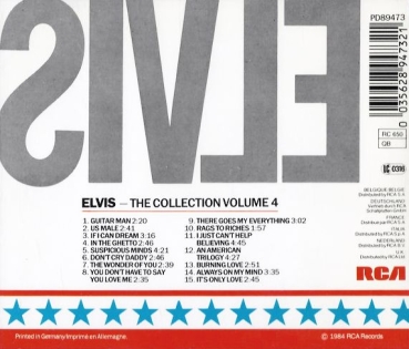 Elvis Presley - The Collection Volume 4 CD 1984