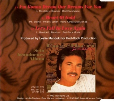 Engelbert - I'm Gonna Dream Our Dreams For You CD Single 1990