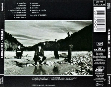 Preview: Farfarello - Saravah CD 1990