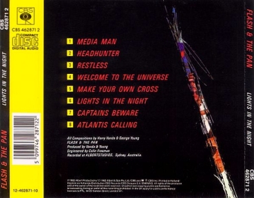 Flash and the Pan - Lights In The Night CD 1980 1988