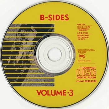 Frank De Wulf - The B-Sides Volume Three (3) CD Single 1990