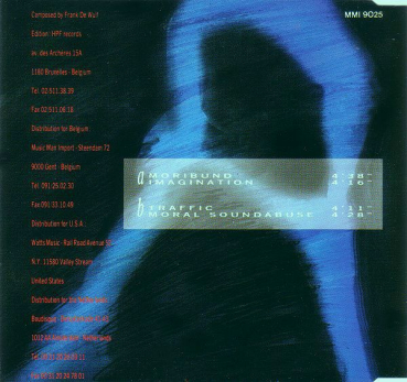 Frank De Wulf - The B-Sides Vol. IV (4) CD Single 1990