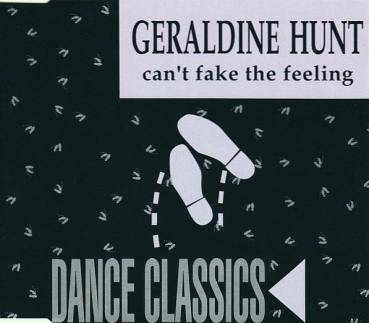 Geraldine Hunt - Can't Fake The Feeling CD Single 1990
