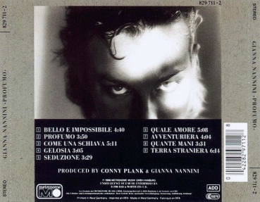 Gianna Nannini - Profumo CD 1989 1986