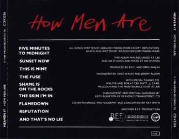 Heaven 17 - How Men Are CD 1984 1988