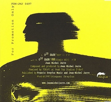 Jean-Michel Jarre - Oxygene 10 PROMO CD Single 1997
