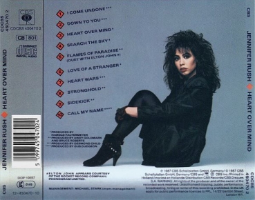 Preview: Jennifer Rush - Heart Over Mind CD 1987