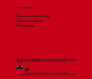 Jimmy Somerville - You Make Me Feel (Mighty Real) (Remix) CD Single 1990