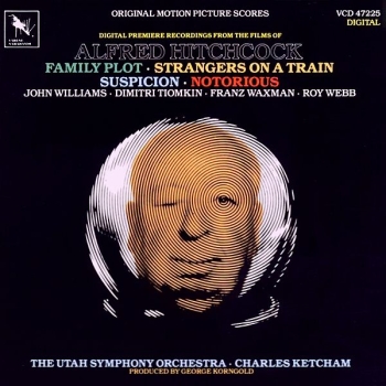 Utah Symphony Orchestra - Music From Alfred Hitchcock Films CD 1985 1990