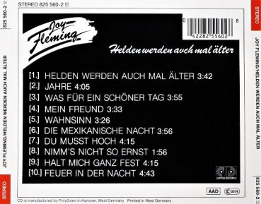 Preview: Joy Fleming - Helden Werden Auch Mal Älter CD 1984