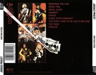 Judas Priest - British Steel CD 1980 1990
