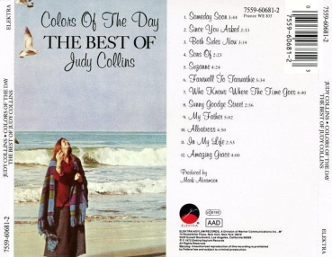 Judy Collins - Colors Of The Day: The Best Of Judy Collins CD 1972 1993
