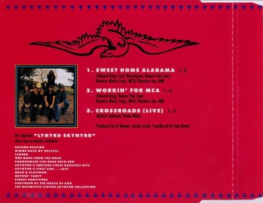 Lynyrd Skynyrd - Sweet Home Alabama CD Single 1992