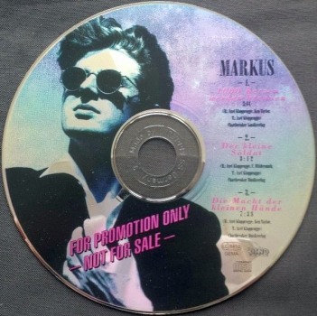 Markus - 1000 Kerzen Werden Brennen PROMO PICTURE CD Single 1992