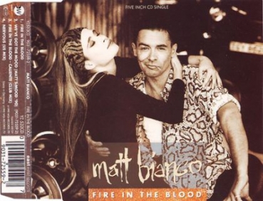 Matt Bianco (PWL) - Fire In The Blood CD Single 1990