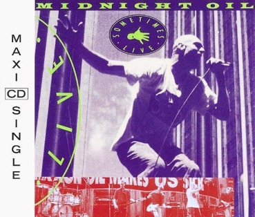 Midnight Oil - Sometimes (Live) CD Single 1992
