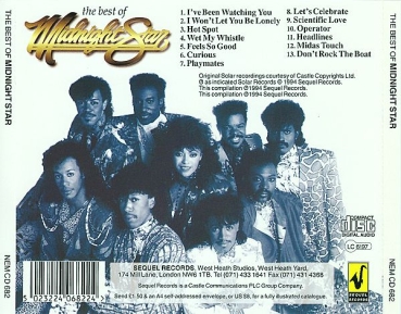 Midnight Star - The Best Of CD 1994