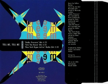 Moskwa TV - Tell Me, Tell Me CD Single 1991