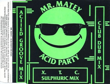 Mr. Matey - Acid Party CD Single 1989