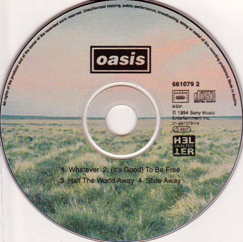 Oasis - Whatever CD Single 1994