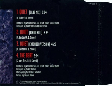 Oh Well - Quiet CD Single 1991