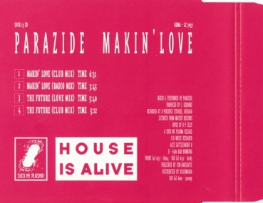 Parazide - Makin' Love CD Single 1992