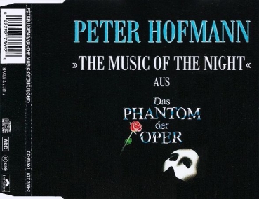 Peter Hofmann - The Music Of The Night CD Single 1990