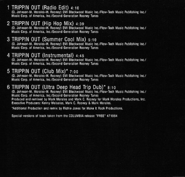 Prince Markie Dee And The Soul Convention - Trippin Out CD Single 1992