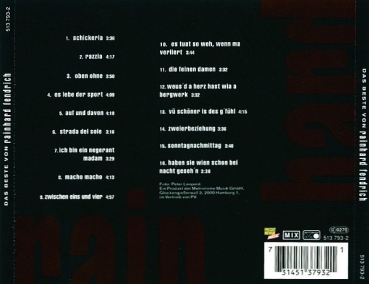 Preview: Rainhard Fendrich - Das Beste Von Rainhard Fendrich CD 1992
