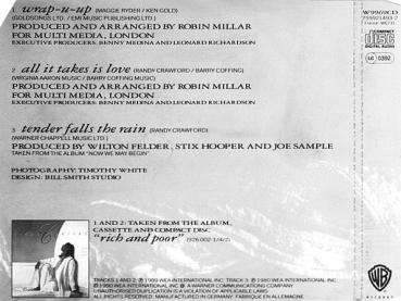 Randy Crawford - Wrap-U-Up CD Single 1990
